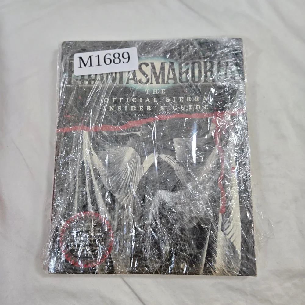 Phantasmagoria Official Sierra Insiders Guide Book 1995 Vintage PC Game Strategy